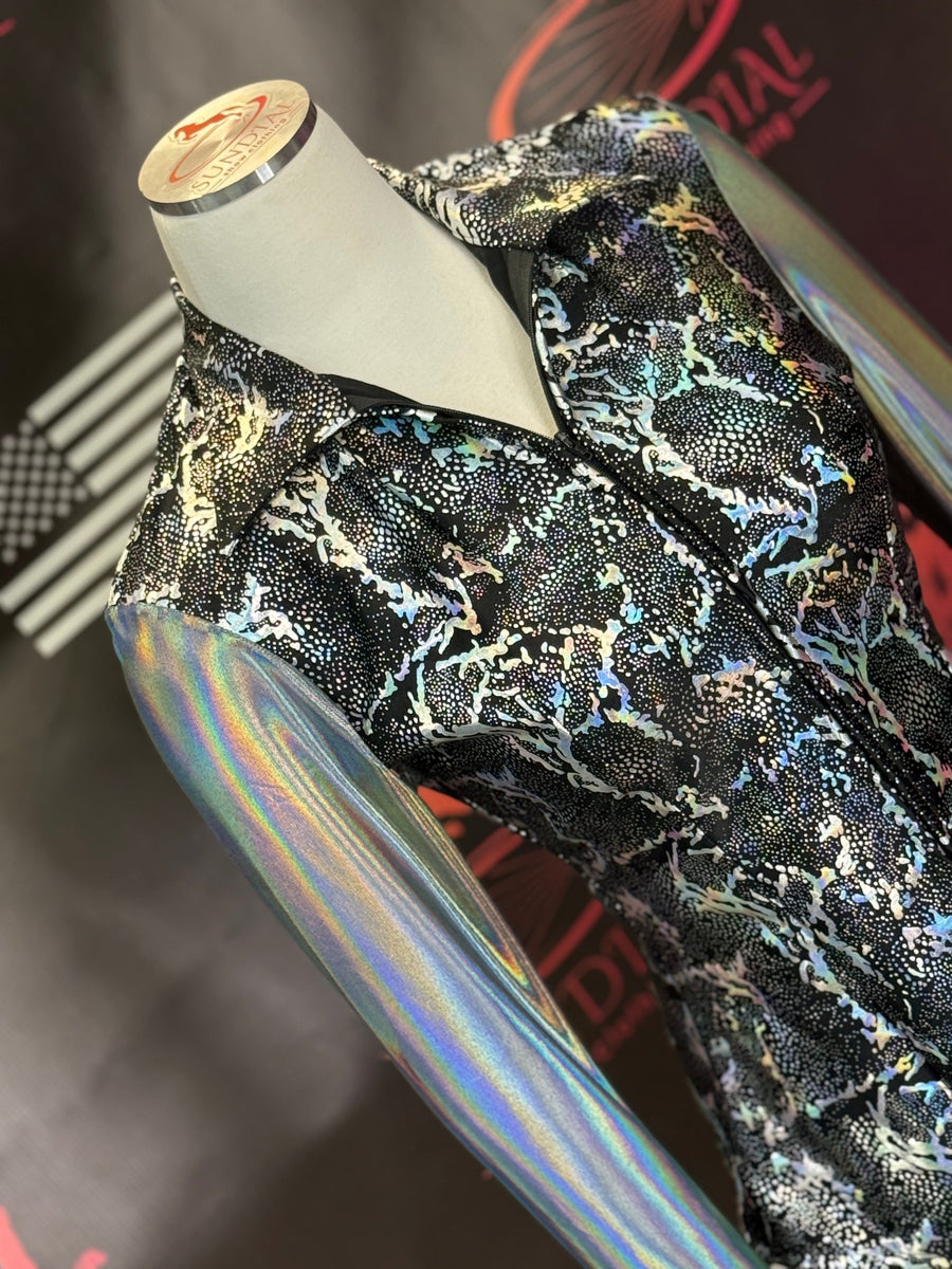 S - Silver Holo Reef + Mesh Sleeve