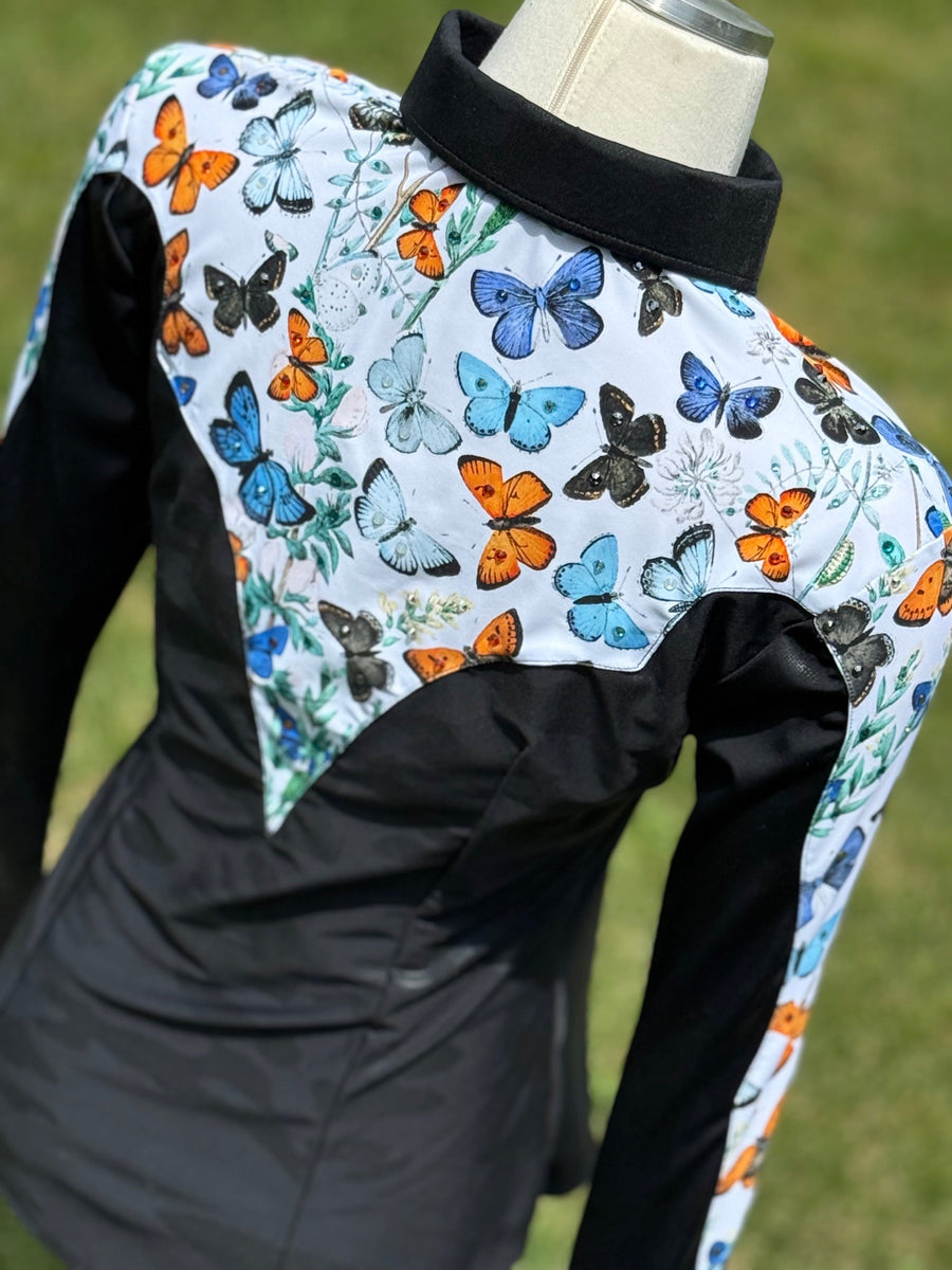 S - Midnight Monarch Clementine Cut + Bling