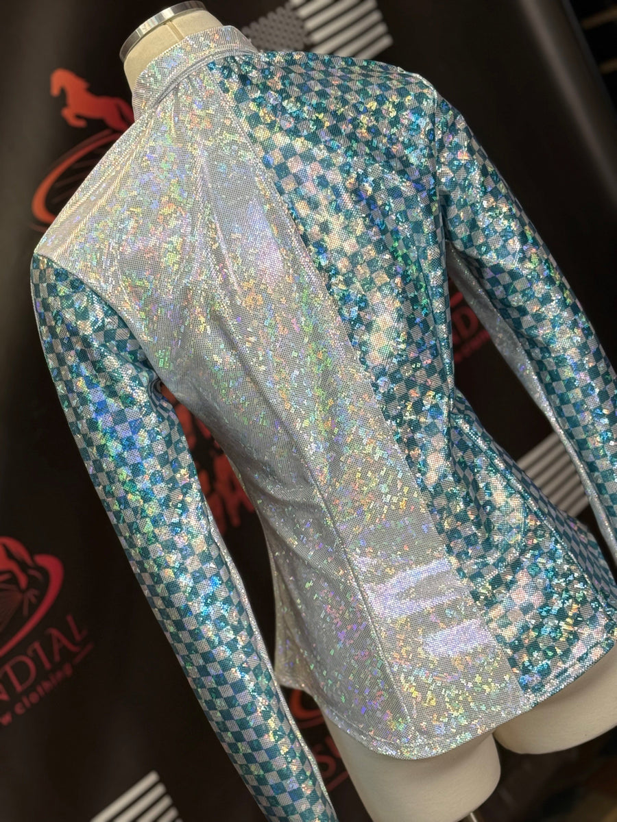 M - Aqua Reality Check Colorblock Mix