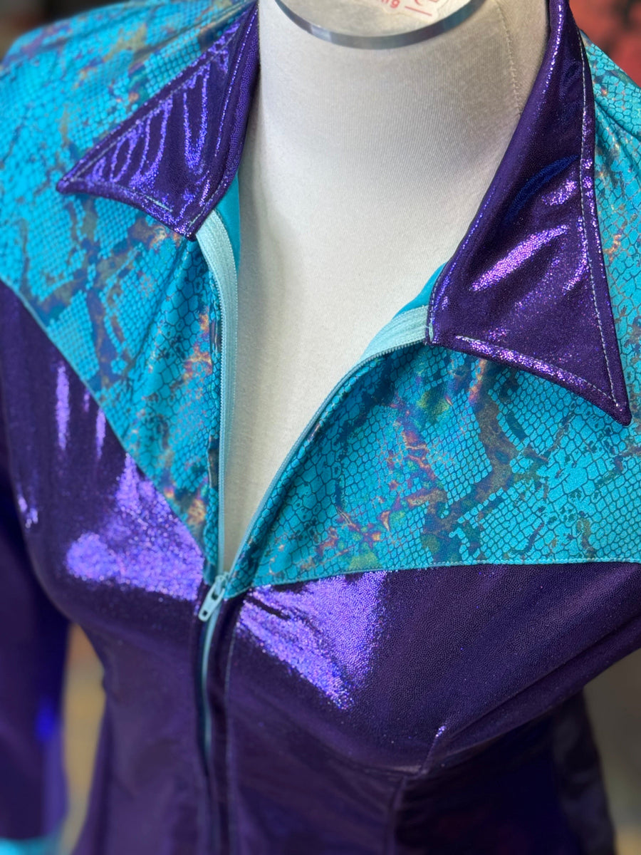 S - Purple/Turquoise Hypnautiq Yoke Style