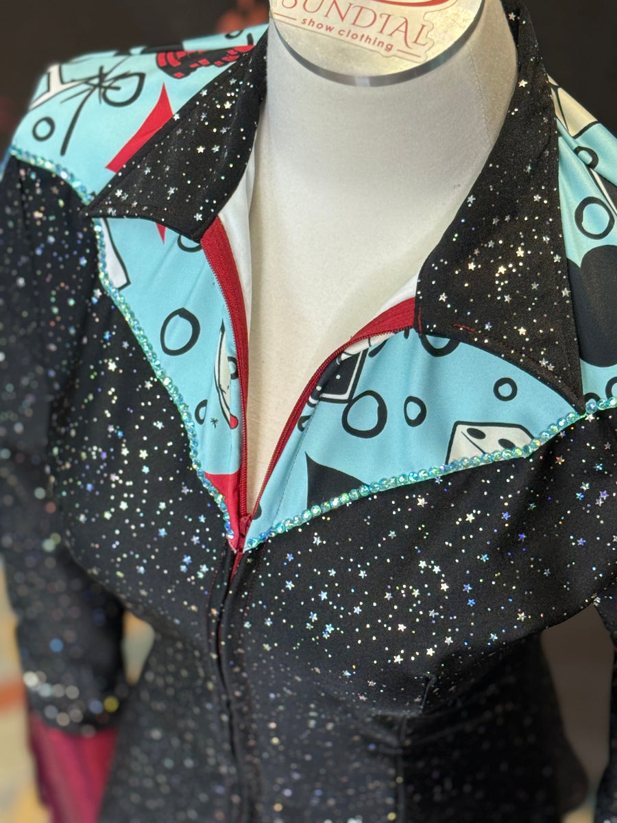 M - Showgirl Clementine + Fringe/Bling