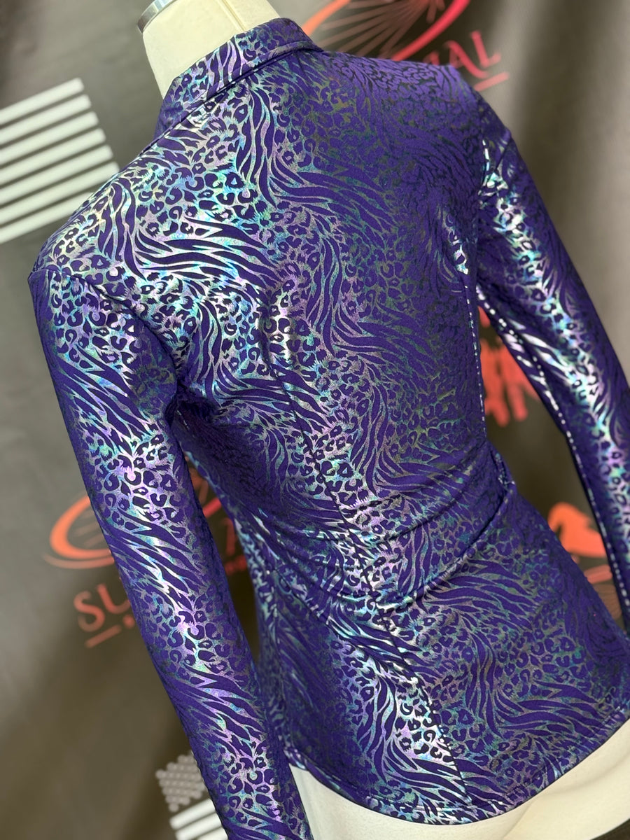 XS - Lisa Leopard in Purple