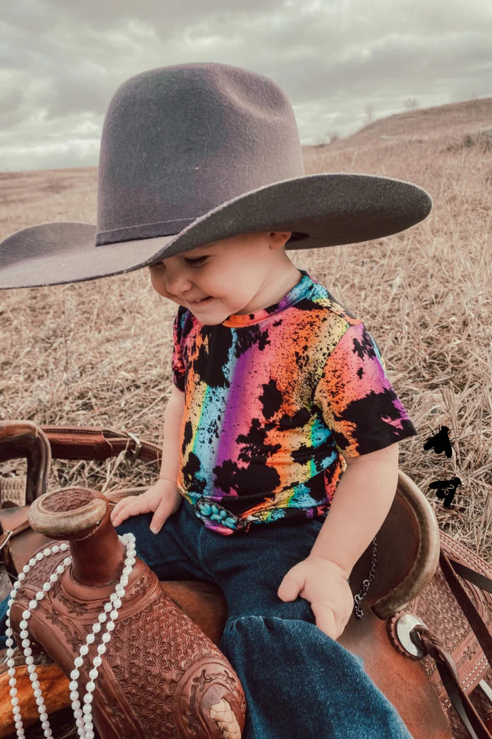 Youth & Baby Rainbow Hide Tee