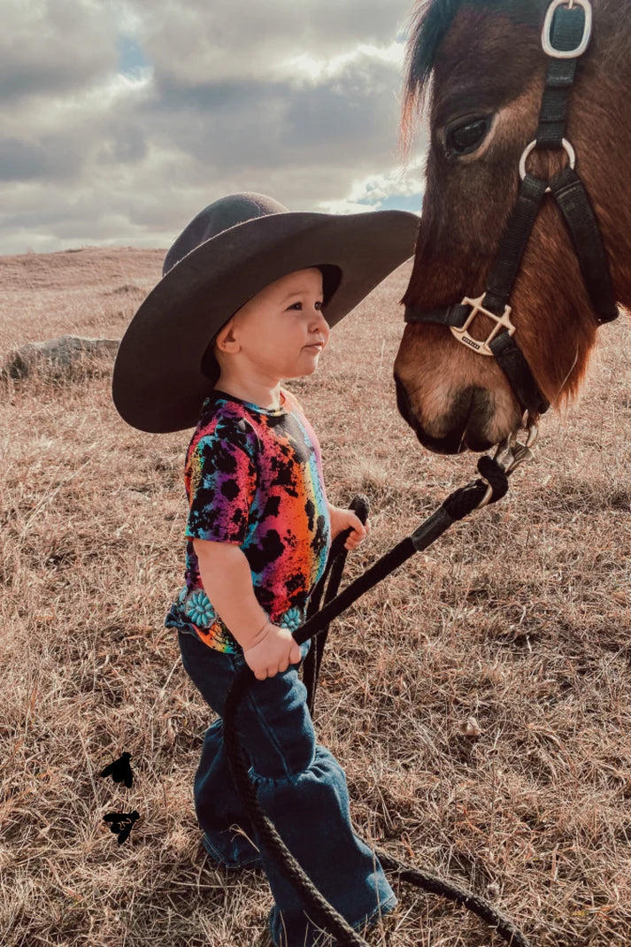 Youth & Baby Rainbow Hide Tee