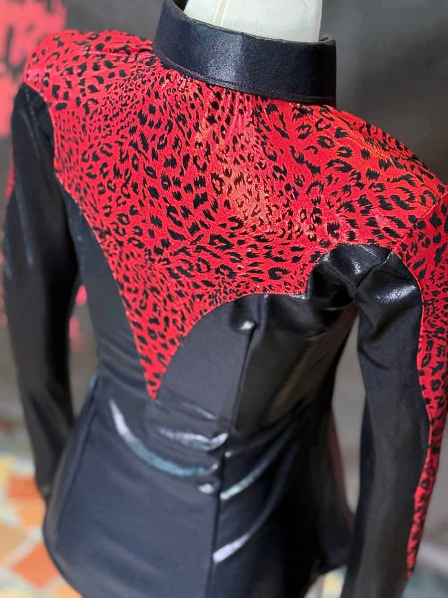 XS - Reba Red Leopard Clementine Cut