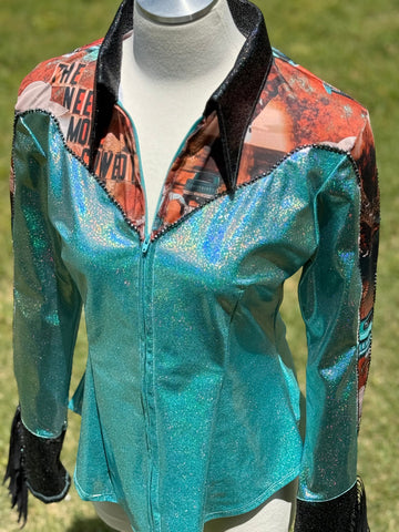 L - The Traveler Clementine + Fringe/Bling