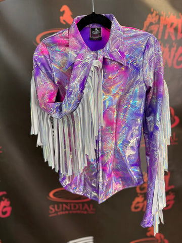 YM - Pink/Purple Thunder + Fringe
