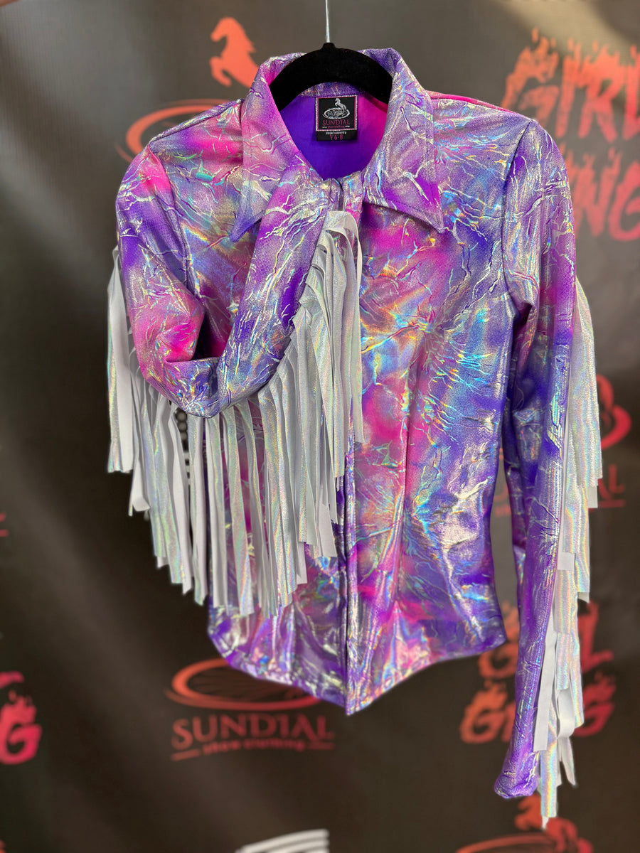 YM - Pink/Purple Thunder + Fringe