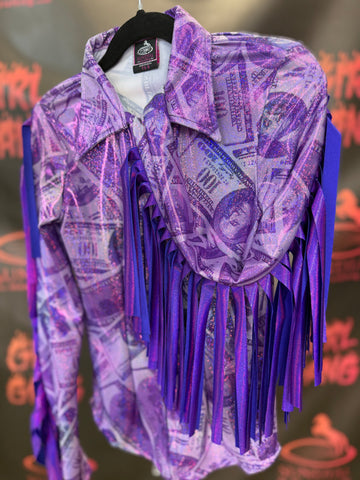 YM - Money Talks Purple + Fringe