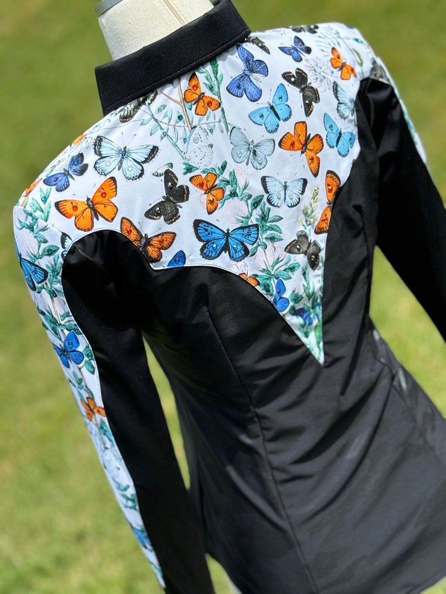 S - Midnight Monarch Clementine Cut + Bling