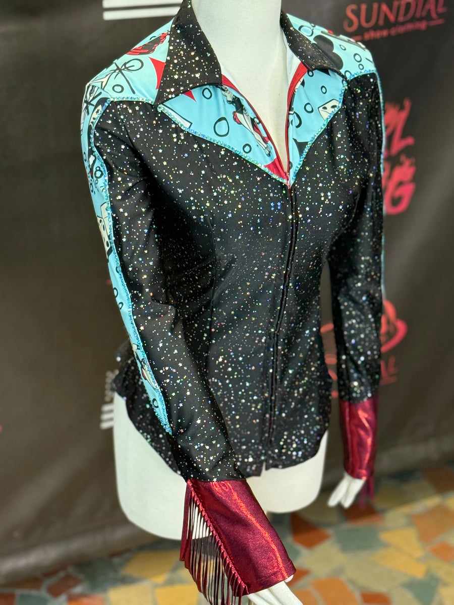 M - Showgirl Clementine + Fringe/Bling