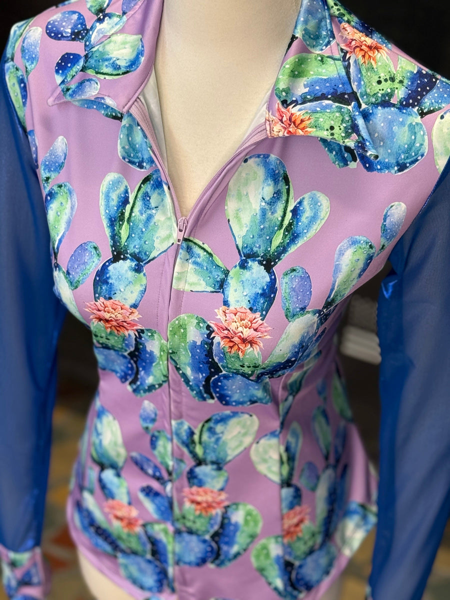 L - Prickly Pear Mesh Sleeve