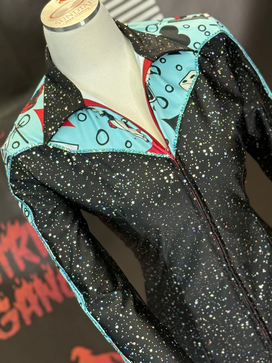 M - Showgirl Clementine + Fringe/Bling