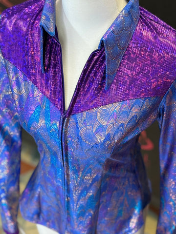 S - Sapphire Peacock Yoke Style