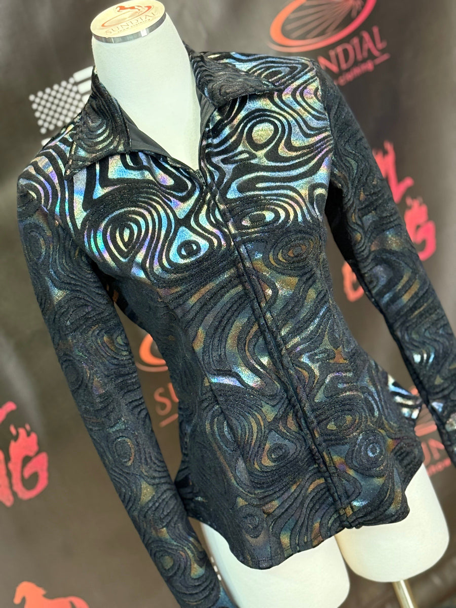 M - Sonic Velvet Swirl in Black