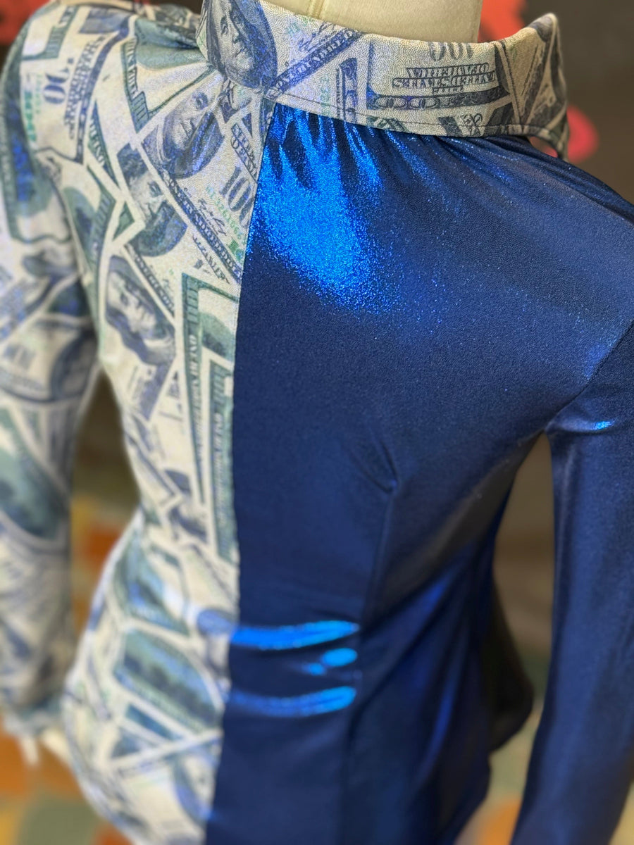 XS - Blue Paper Split