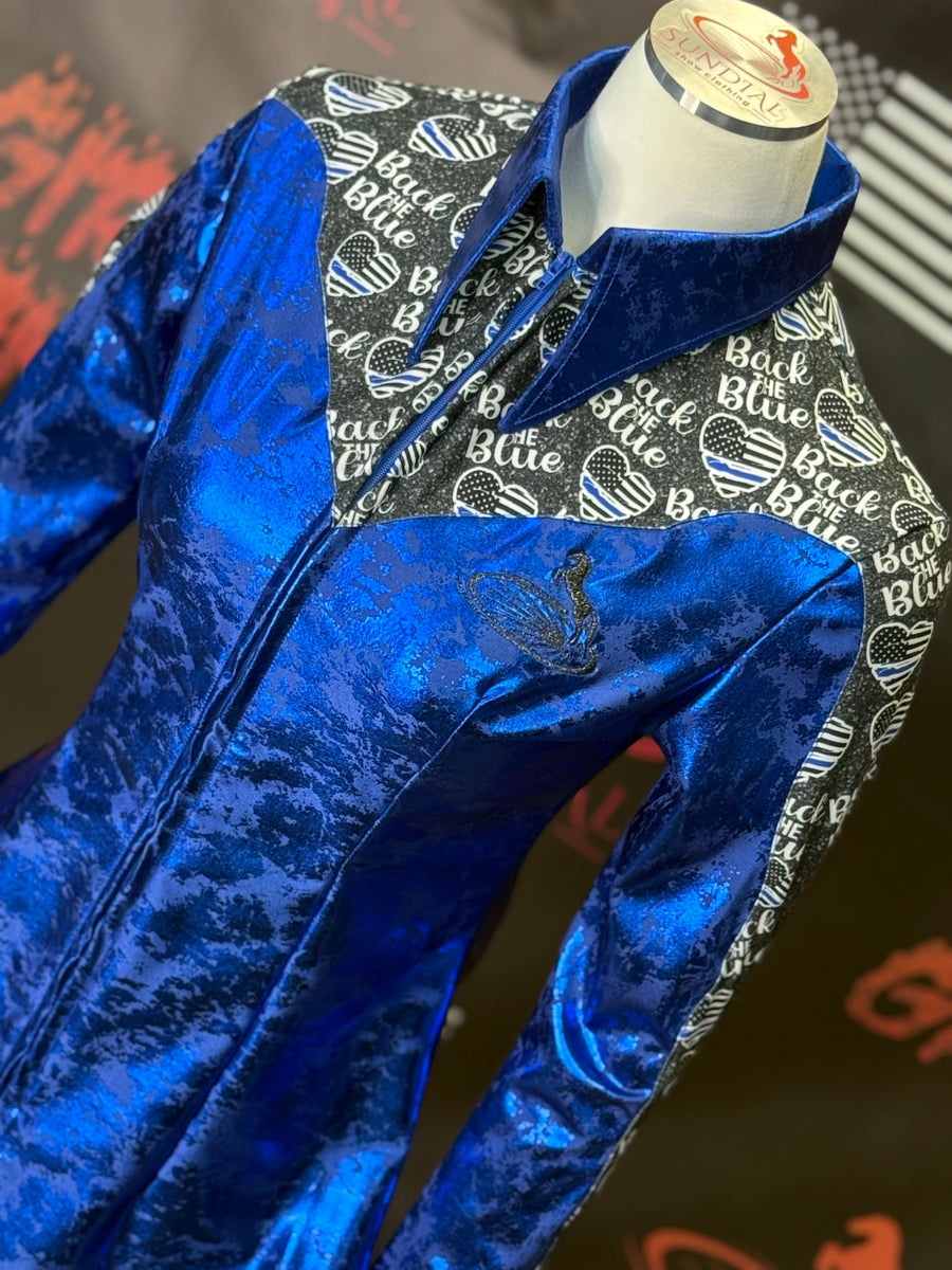 S - Back the Blue Clementine Cut