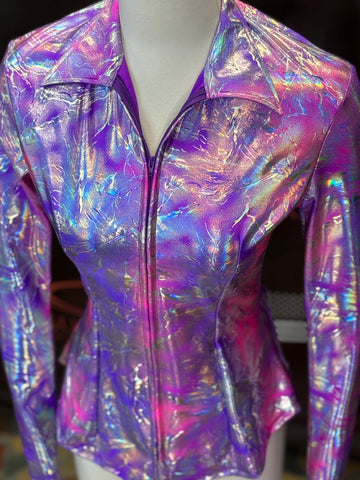 S - Pink/Purple Tie-Dye Thunder Holo