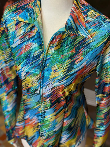 L - Sunset Reflections in Blue