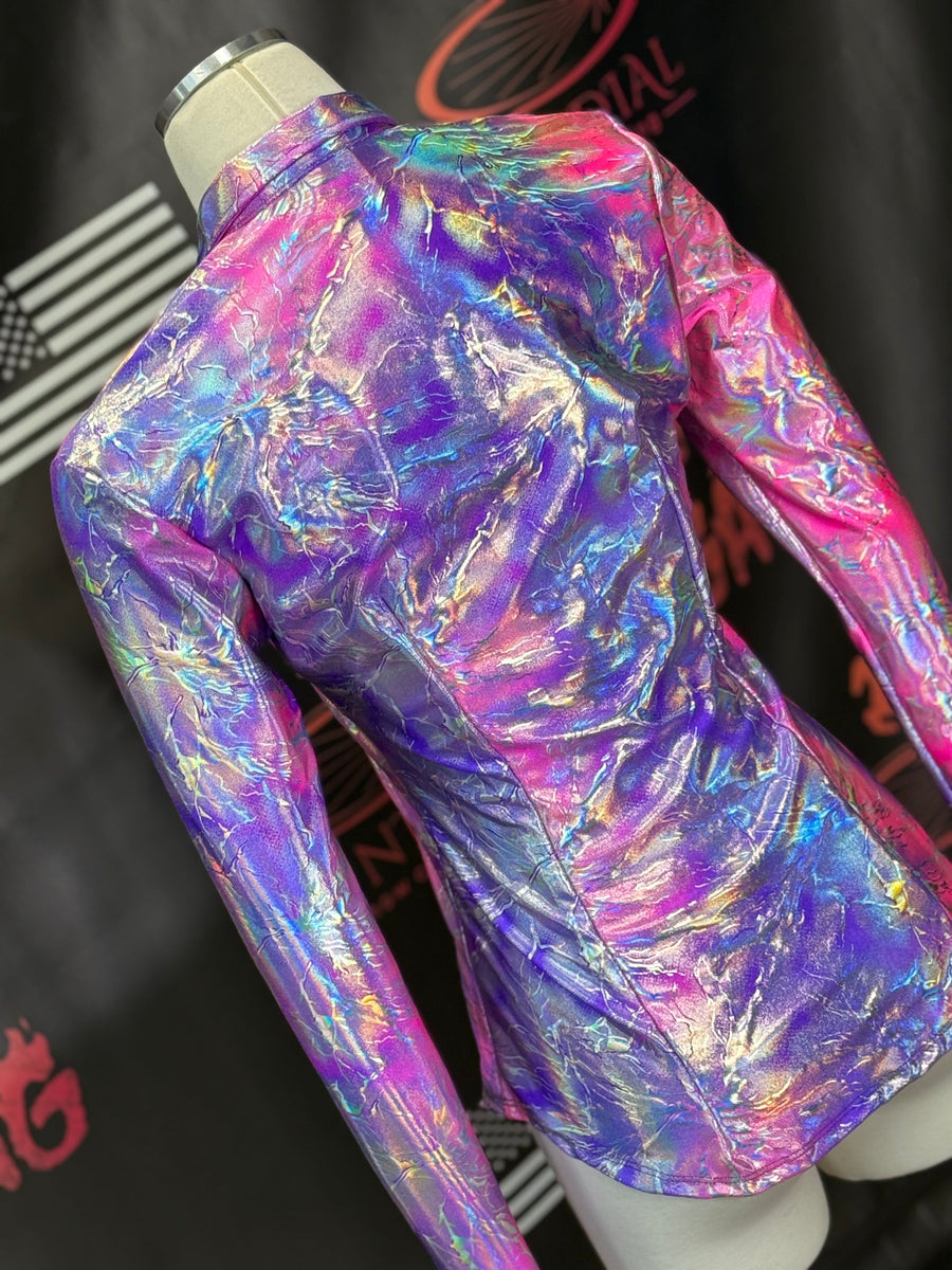 S - Pink/Purple Tie-Dye Thunder Holo