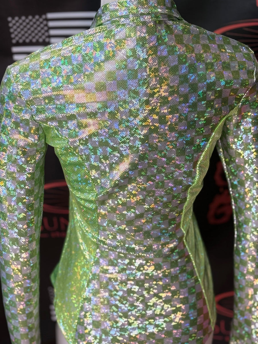 XS - Lime Reality Check Dolly Cut