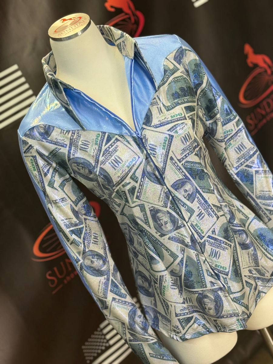 M - Powder Blue Paper Clementine Cut