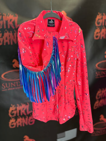 YS - Unicorn Coral + Fringe