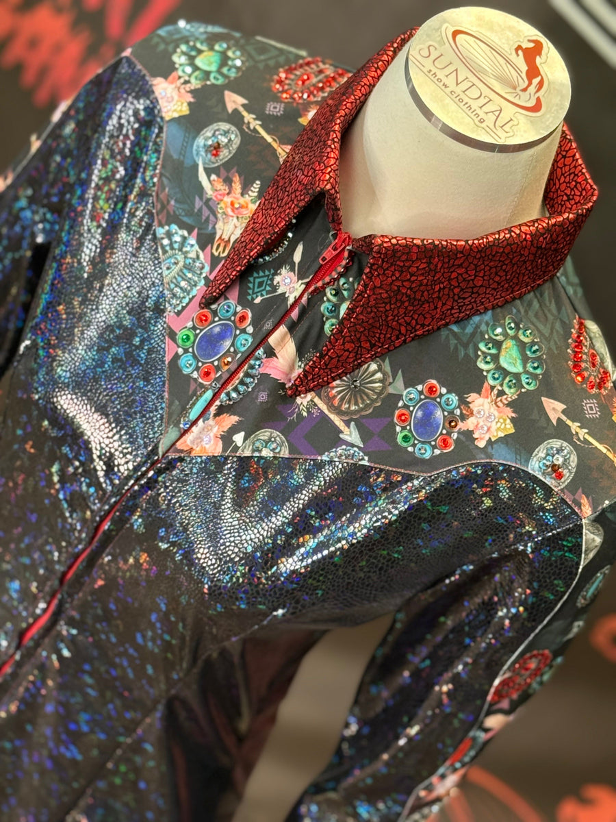 M - Squash This Clementine + Fringe/Bling