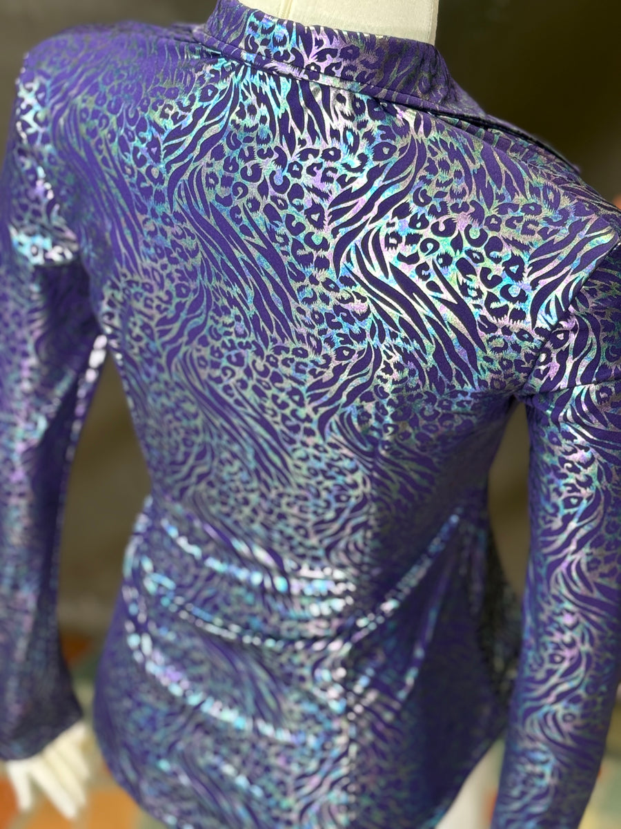 XS - Lisa Leopard in Purple