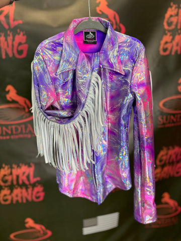 YS - Pink/Purple Thunder + Fringe