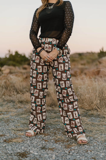 M - Luck of the Brand Pant