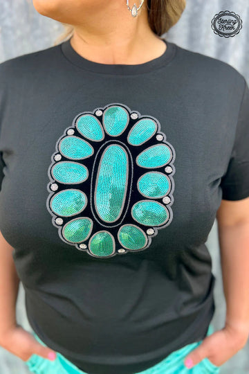 Turquoise Lover Tee