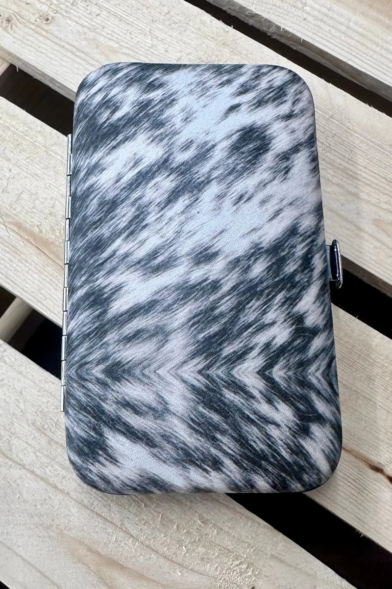 Cow Print Manicure Kit