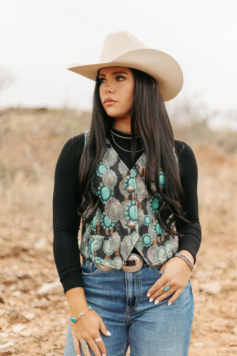 Concho Queen Vest