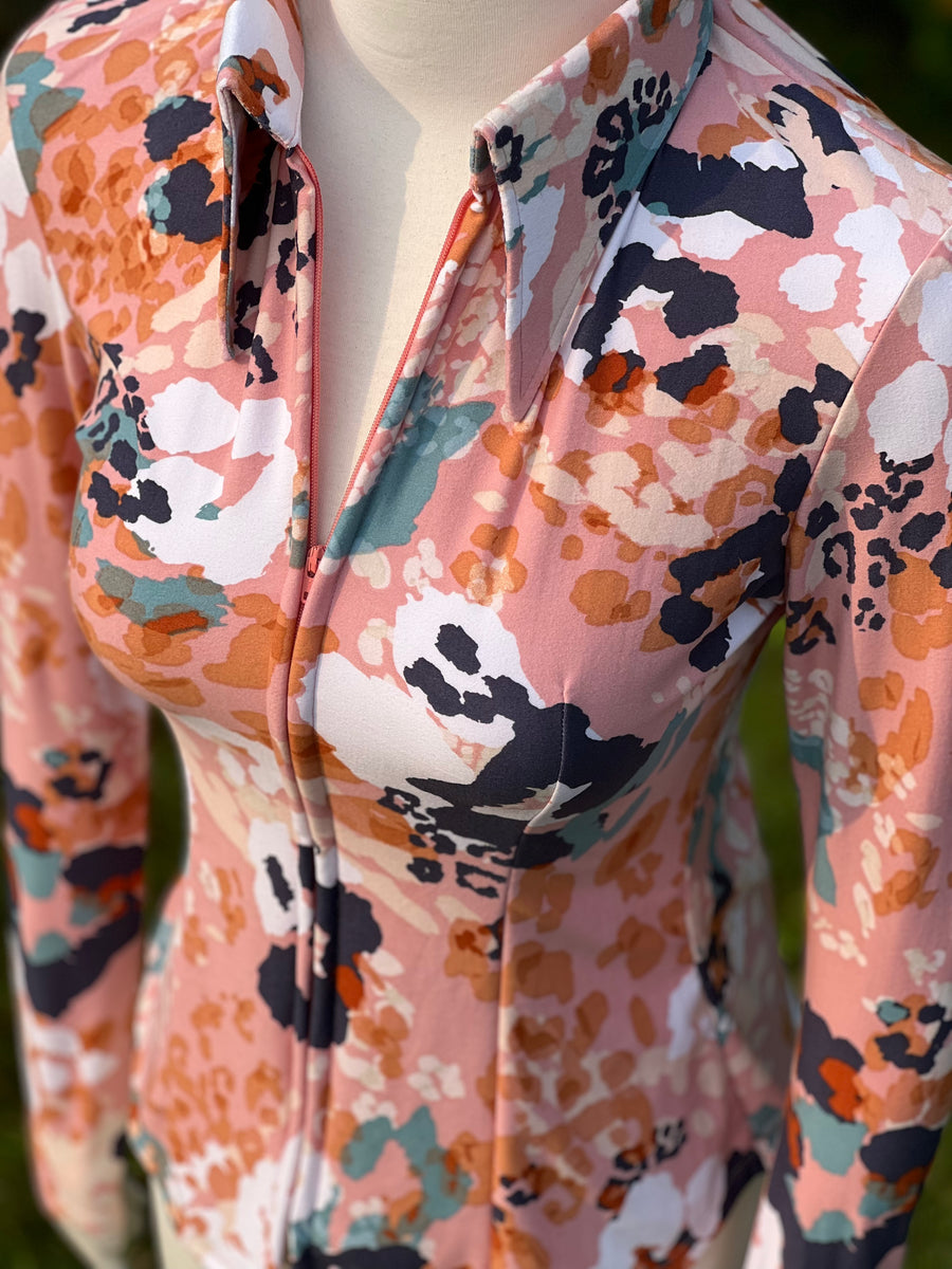 Dusty Rose Leopard