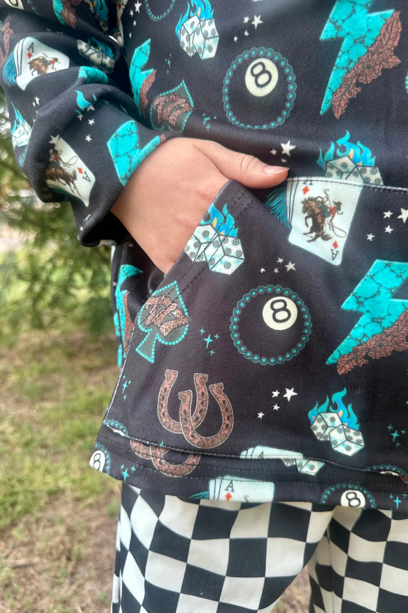 Cowgirl Charm Fleece Pullover (Youth)