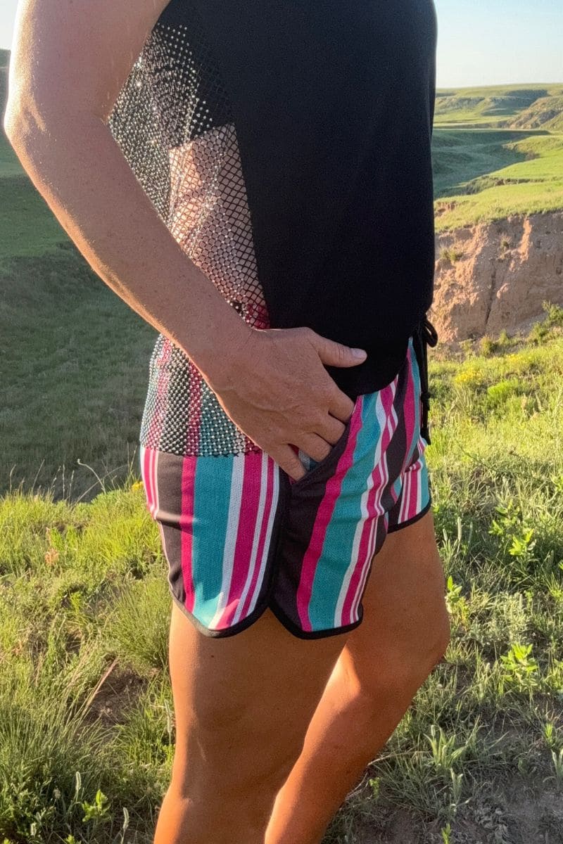 S/M - 90s Country Athletic Shorts