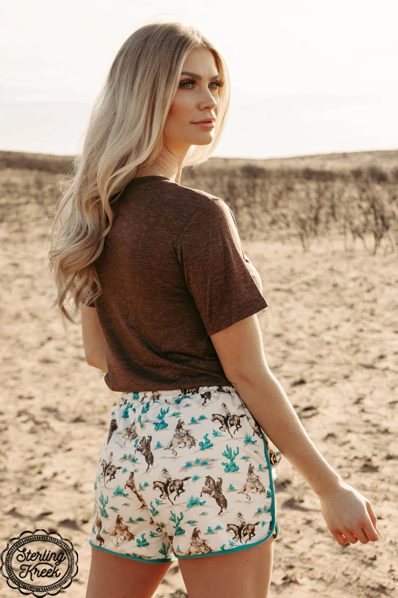 XS/S - Giddy Up Athletic Shorts