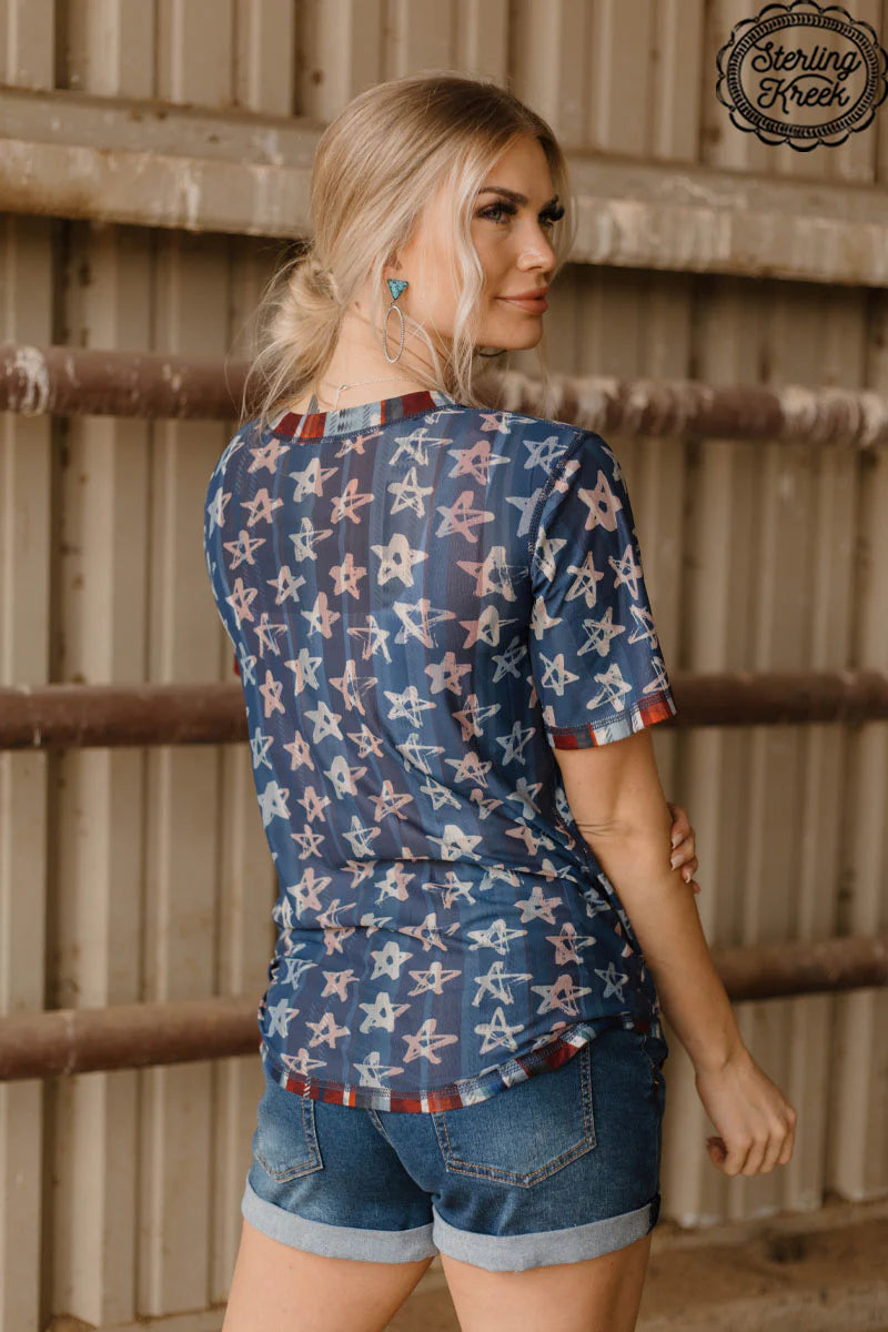 Stars & Stripes Reversible Top