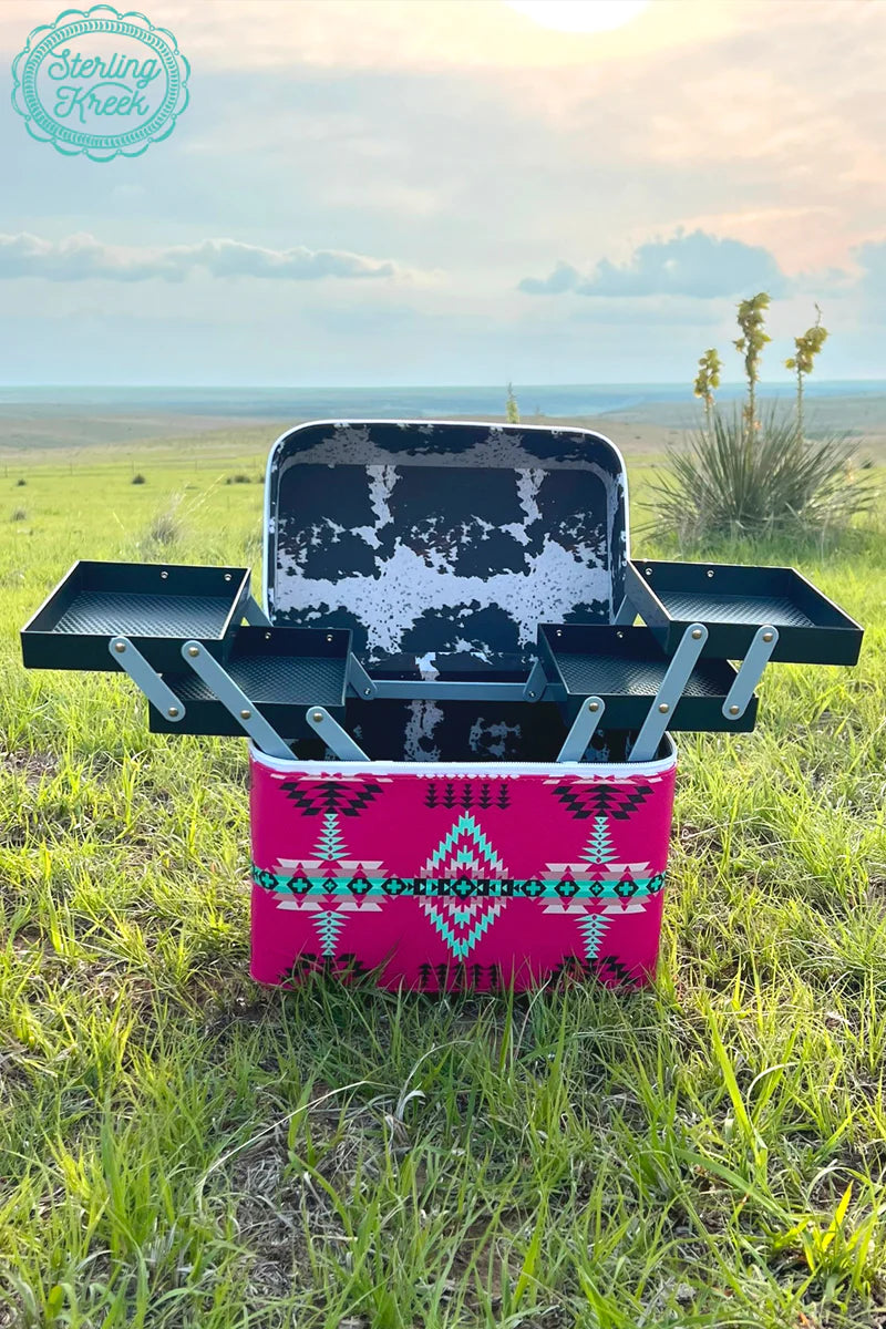 Pink Aztec Cowgirl Case