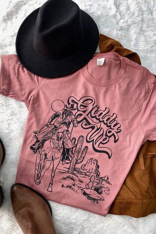 L - Giddy Up Tee