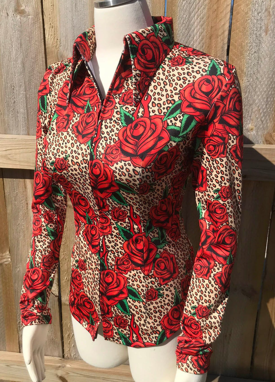 Leopard Love In Tattoo Roses leopard-love-in-tattoo-roses